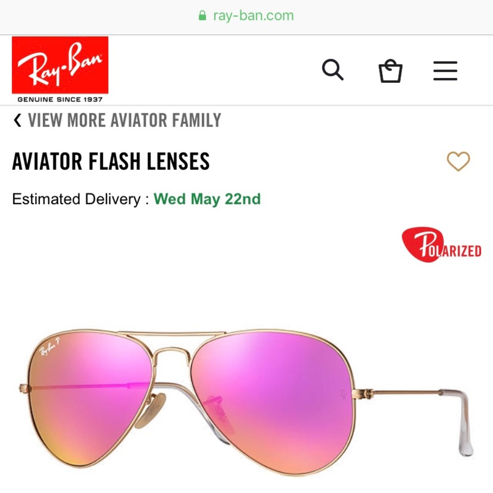 Brand New RayBans! Polarized!